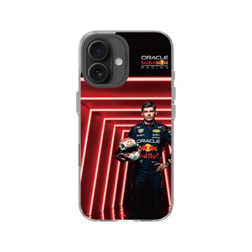 iPhone 16 Clear Case（相機按鈕） 透明 - Oracle Red Bull Racing - Max Verstappen