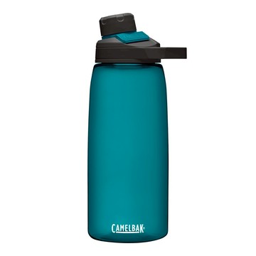 《CamelBak》1000ml Chute Mag 戶外運動水瓶 RENEW 潟湖藍