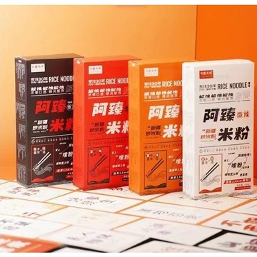 阿臻風味新疆炒米粉 爆辣 新疆炒米粉 正宗風芹渣 小疆 網紅懶人方便速食330g每盒 小紅書推薦美食  正宗口味