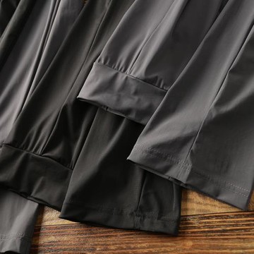 自留好貨！清涼高彈牛奶絲面料！春夏款男士快干束運動休閑褲男潮