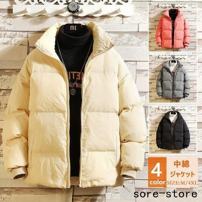 中綿ジャケット メンズ レディース ジャケット 冬服 カップルアウター 中綿コート ジップアップ 防寒 ゆったりアウター 人気 通学通勤 ビジネス 軽量 ジャケット 通販 Lineポイント最大get Lineショッピング