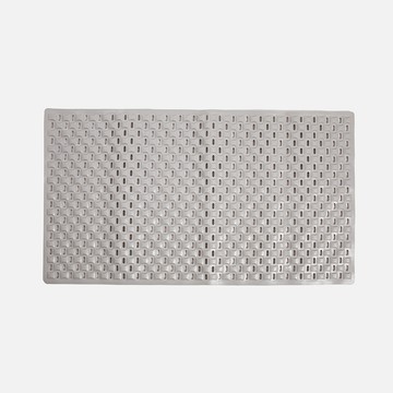 TPE北歐風橢圓衛浴防滑墊70*38-灰