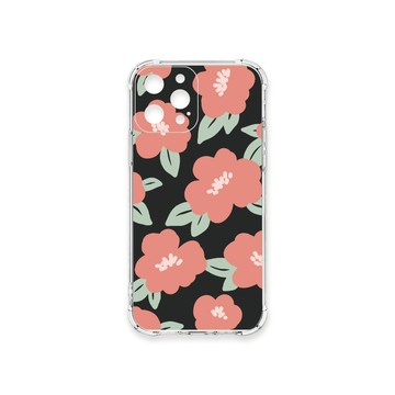 iPhone 12 Pro Max 殼 TRON IPhone 12 PRO MAX 平塗手繪花A款 四角防摔殼 手機殼