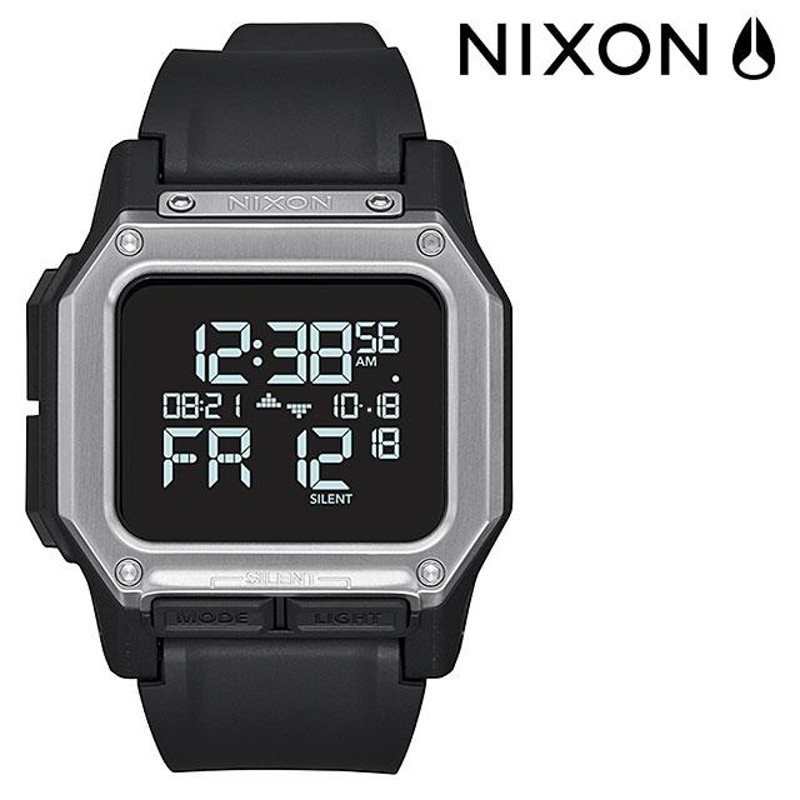 Nixon ウォッチ　BLACK SILVER