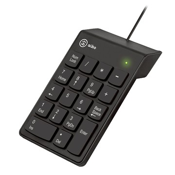 aibo USB薄型巧克力數字鍵盤