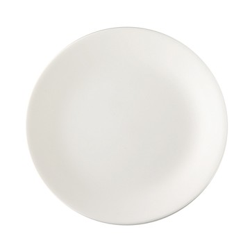 【美國康寧 CORELLE】純白系列 10吋平盤