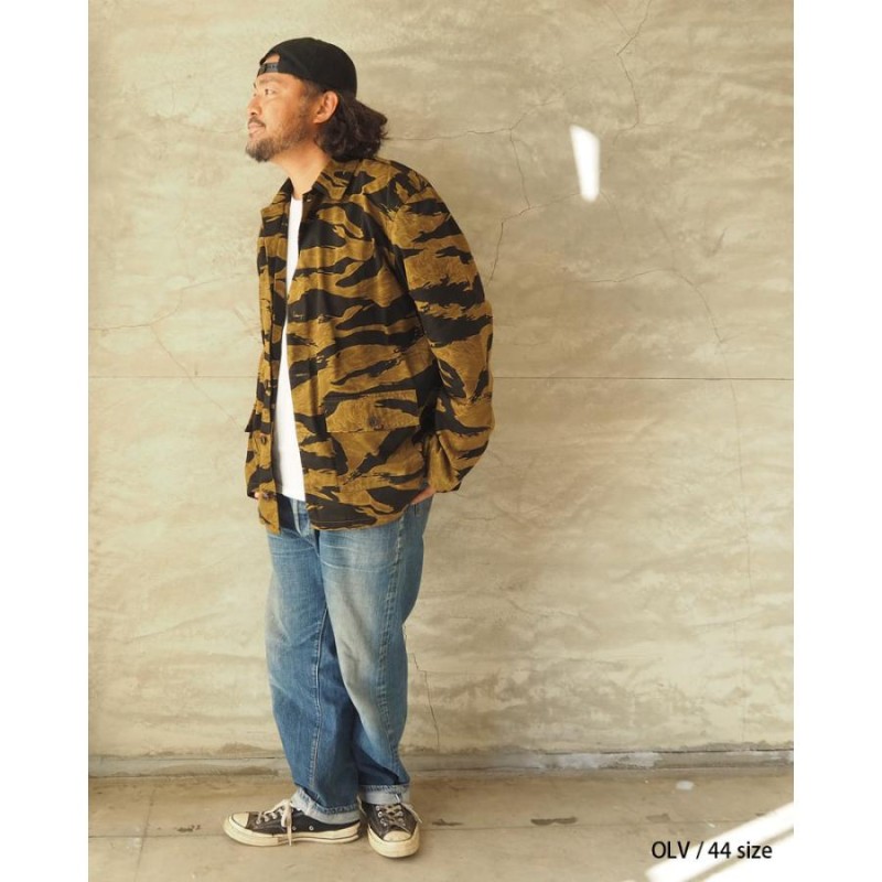 バズリクソンズ ジャケット BUZZ RICKSON'S GOLD TIGER STRIPE JACKET