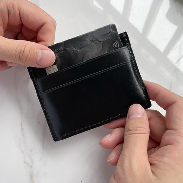 【交換禮物】【聖誕禮物】真皮經典名片卡夾