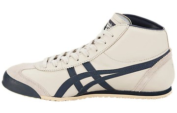 ONITSUKA TIGER MEXICO MID RUNNER CREAMWHITE DARK BLUE