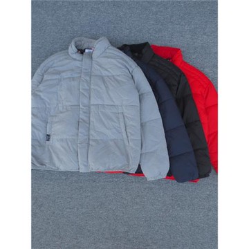 外貿原單 男士秋冬款大碼加厚保暖立領寬松羽絨棉衣 學生加肥加大