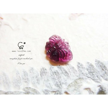 蝴蝶-碧璽雕件 9421/碧璽/水晶飾品/ [晶晶工坊-love2hm]