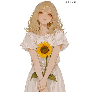 【8 月新款】07-139-0115 人物貼紙 簡約夏日女子