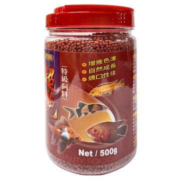 ISTA 伊士達 中粒超艷特級飼料 I-306  500g  1瓶