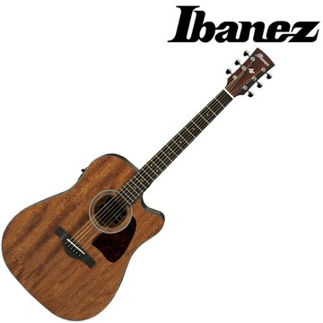 非凡樂器『IBANEZ 電木吉他』Dreadnought桶身面單板電民謠吉他 AW54CE / 含琴袋、肩帶、匹克 / 公司貨