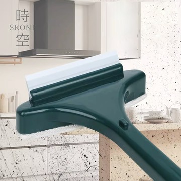 紗窗清潔刷 清潔刷 紗窗刷 刮刷兩用 長柄刷 除塵刷 毛刷 灰塵刷【時空優品】玻璃清潔 玻璃刮刀 窗戶 紗窗 清潔 掃除