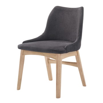 文創集 休杰特 歐風實木亞麻布餐椅(二入組合)-53x59x84cm免組