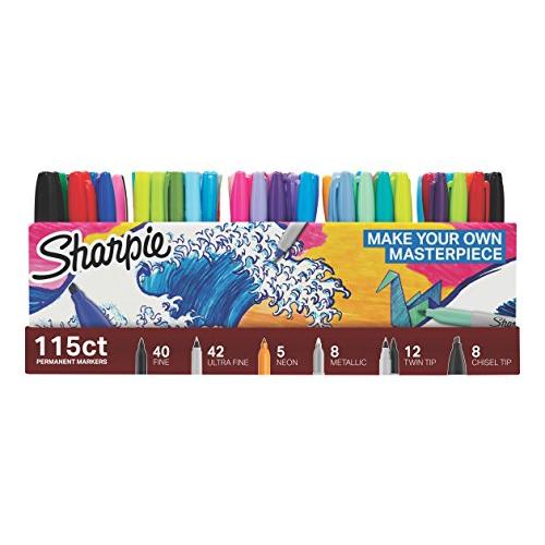 Sharpie パーマネントマーカー アルティメットコレクション 細字 極細ポイント アソートカラー