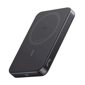 A1664超薄磁吸行動電源10000mAh Qi2 30W黑