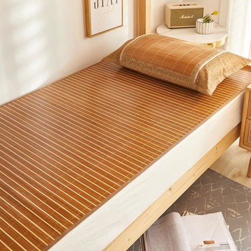 涼席竹席學生宿舍單人席子可折疊上下鋪夏季藤席草席天然雙面水洗