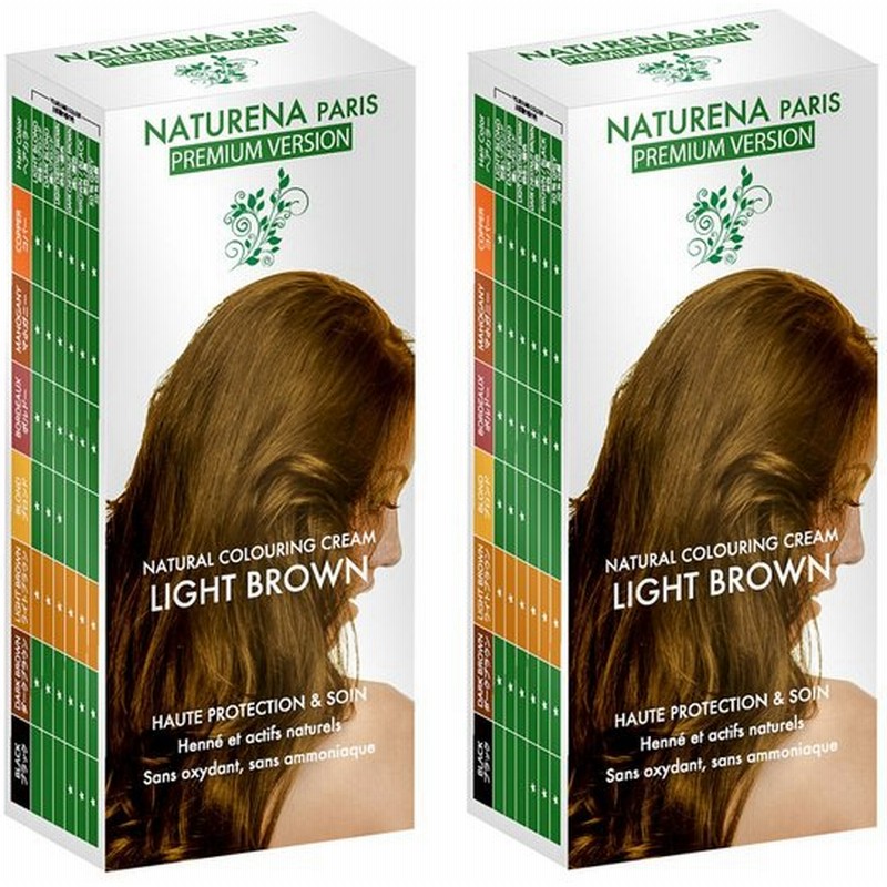 白髪染め ヘアカラーリングクリーム カラートリートメント ライトブラウン 2本セット 栗色 ヘナカラー 女性用 男性用 全体用 部分用 100g 2本 ヘアカラー 通販 Lineポイント最大get Lineショッピング