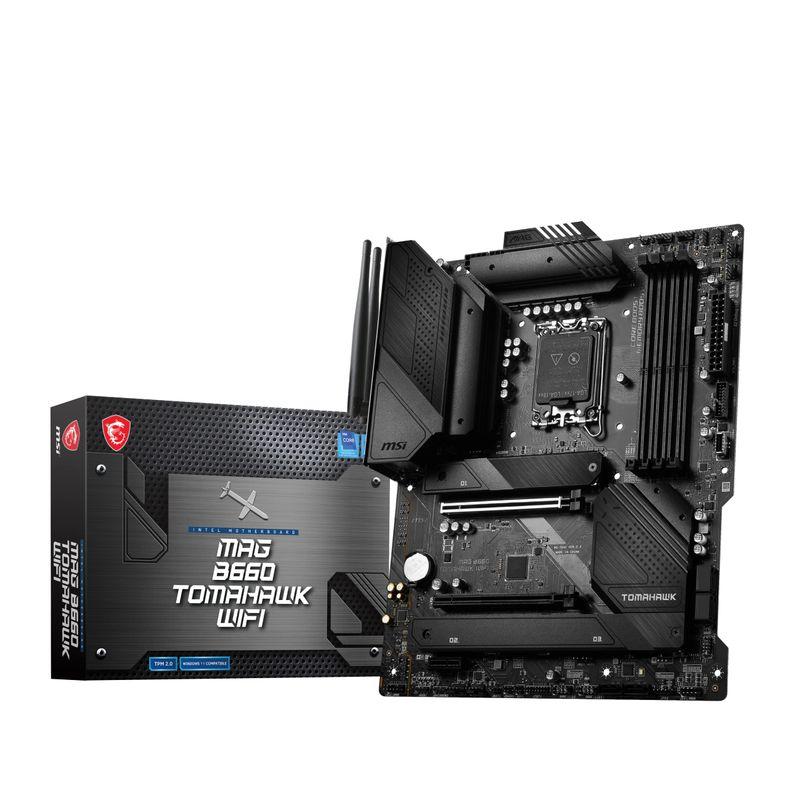 MSI MAG B660 TOMAHAWK WIFI マザーボード ATX Intel B660チップセット ...