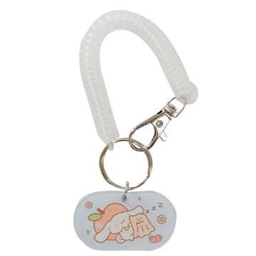 奶油家族X大耳狗 彈力掛環鑰匙圈
