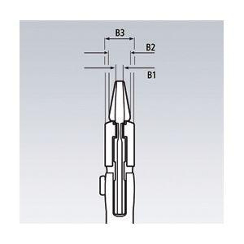 KNIPEX（クニペックス） 8605-150S02 .プライヤーレンチ 150MM 航空機