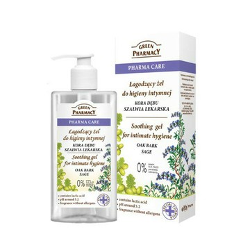 Green Pharmacy 草本肌曜 鼠尾草舒緩清爽私密潔膚露 300ml ~優惠價:250元｜岡山戀香水