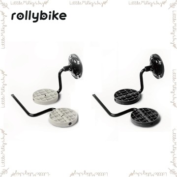 【LMW親子選品】🌿 rollybike 二合一平衡學習車配件 專利踏板 質感停車柱（多色可選）🌿