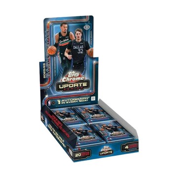 NBA 2025-26 Topps Chrome Updates Hobby 籃球卡─盒裝20包入