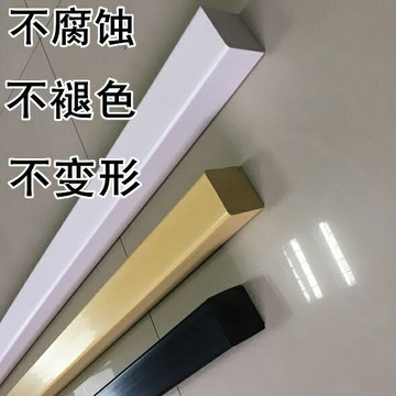 浴室擋水條一字實心衛生間隔水條防水條門檻直擋PVC地面阻水條 浴室擋水條擋水條隔水條防水條門檻直擋條PVC地面阻水條地面