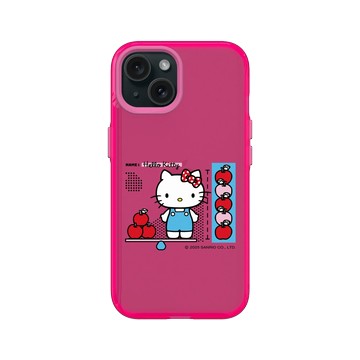 iPhone 15 Clear 粉漾桃 - 三麗鷗-Hello Kitty - 身高體重