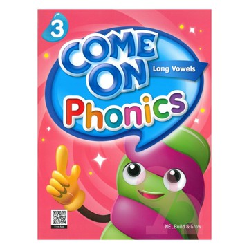 敦煌兒美教材Come On, Phonics Student Book 3 (MP3 QR Code)