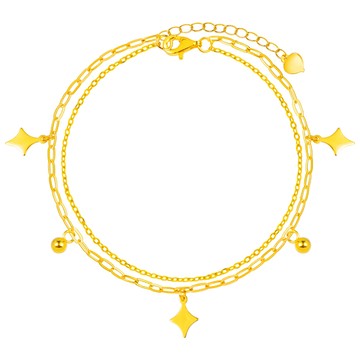 Just Gold 星夢輕語 黃金手鍊 (網路限定)