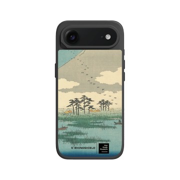 iPhone Air SolidX 黑 - Van Gogh Museum - 吉原：富士沼澤中漂浮島嶼之野 - 歌川廣重