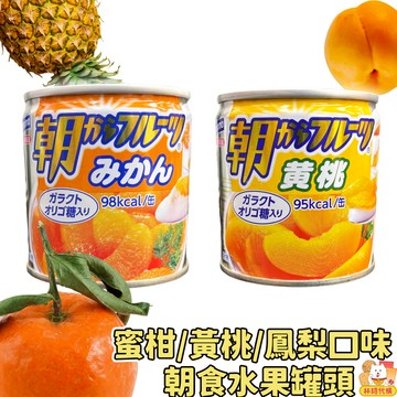 現貨 Hagoromo 朝食水果罐頭 黃桃 蜜柑 水蜜桃罐頭 橘子罐頭 鳳梨罐頭 日本罐頭 甜點 林琦代購