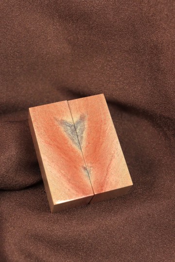 【日好手工刻印・情人結婚對章】巴林石 A250606