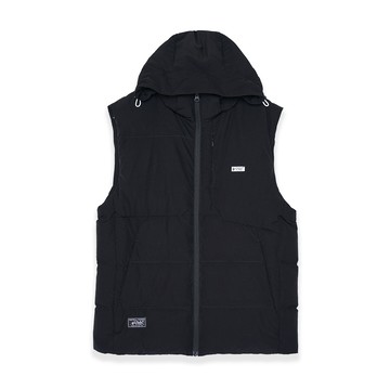 5th STREET｜山形｜男裝｜保暖羽絨背心｜黑色