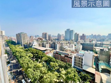 中醫商圈&一中商圈｜太原綠園道朝南美視野｜四房車位｜台中市北區太原路二段