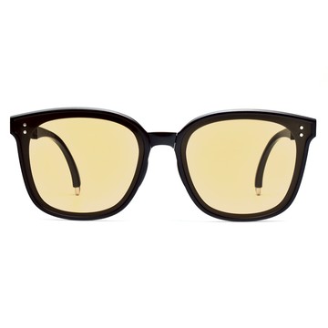 MOLSION 陌森 太陽眼鏡 MS5057 A16 大方框 摺疊鏡 趙麗穎同款 - 金橘眼鏡