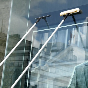 擦玻璃神器 家用高層加長搽玻璃刮水器 擦窗戶神器 玻璃刷 清潔洗刮子