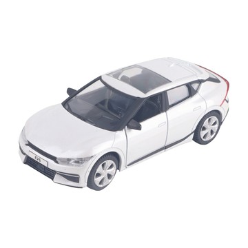 HONGWELL 壓鑄迷你車系列2 2022 EV6 GT 模型  雪皓白  1個