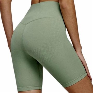 【米蘭精品】現貨+預購 高腰運動褲短褲緊身褲瑜珈褲內搭褲-萊卡收腹提臀女褲子4色74ky48