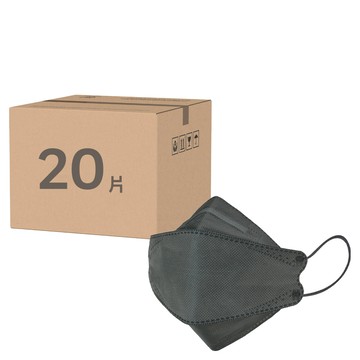 CHENYU 辰昱 4D透氣醫療口罩  黑色  20片  1盒