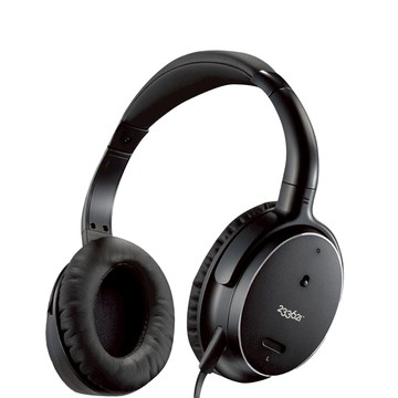 233621 覓靜人 頭戴式智能降噪耳機 附航空轉接頭＋收納包  黑色  H501