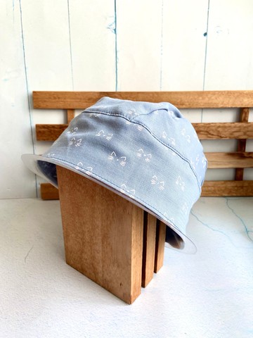 貓咪單層頭巾帽 有2色 鬆緊帶款無綁帶 化療帽月子帽醫療帽料理帽