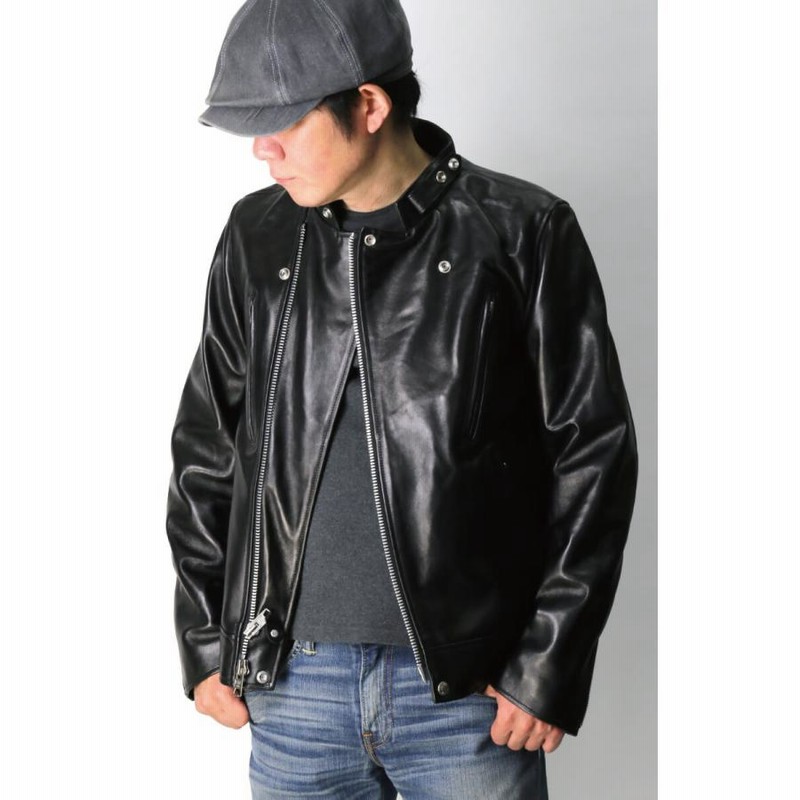 ショット) Schott ダブル ブレスト ライダース レザー