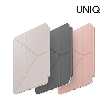 UNIQ 新加坡 Camden Click 磁吸設計帶筆槽多功能極簡透明保護套 iPad 11吋 (A16/第1