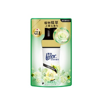 LENOR蘭諾衣物芳香豆_清晨草木440ml補充包