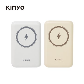 【廠商直送】KINYO磁吸無線行動電源-10000mAh-兩色任選